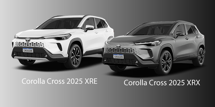 Novo Toyota Corolla Cross 2025: XRE, XRX
