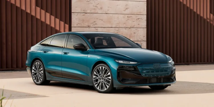 Novo Audi A6 E-tron.